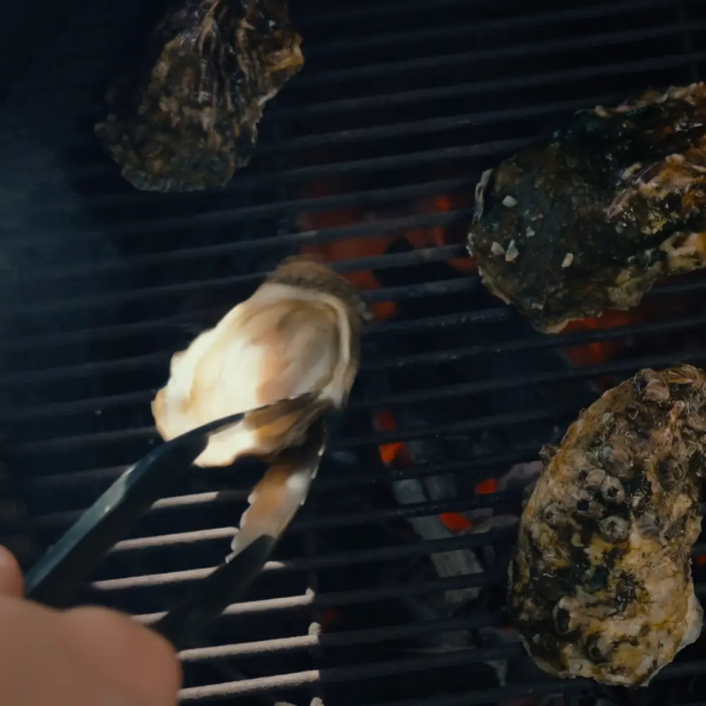 huitres kamado
