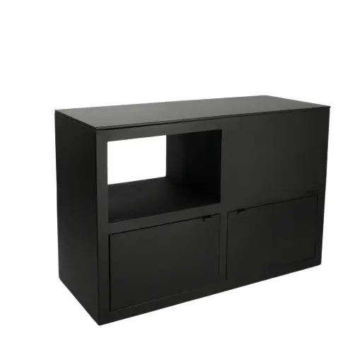 island brasero kamado table black
