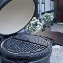 demi grille cuisson fonte