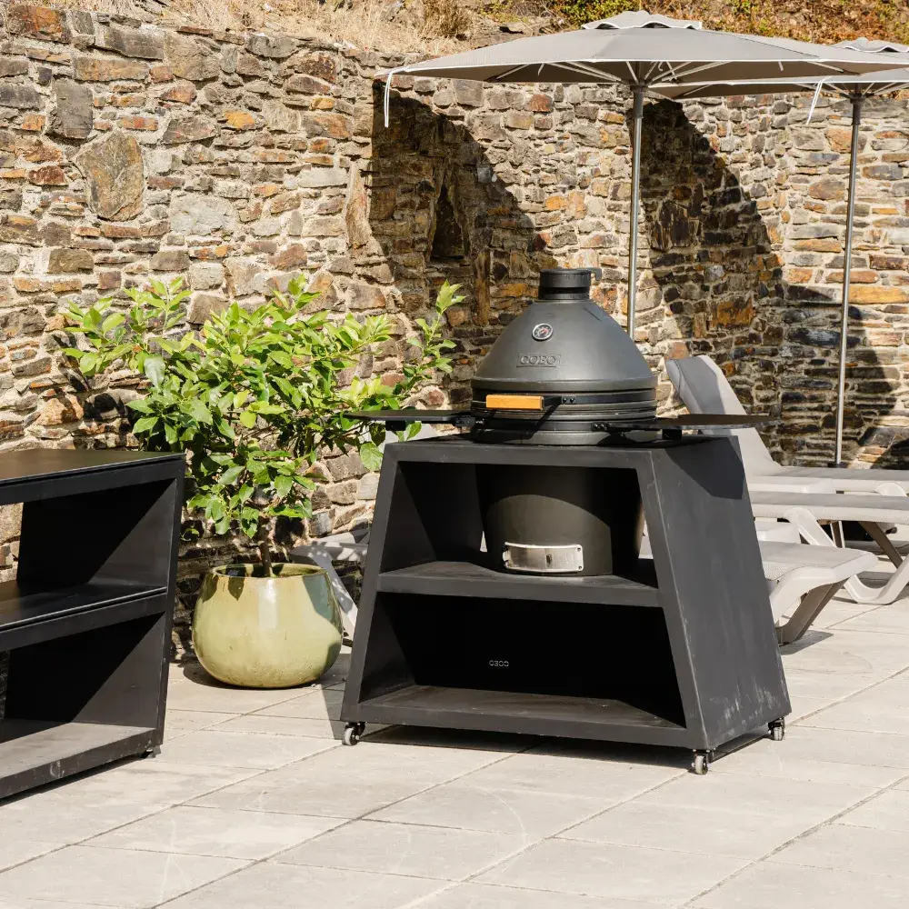 barbecue kamado quatro large bbq