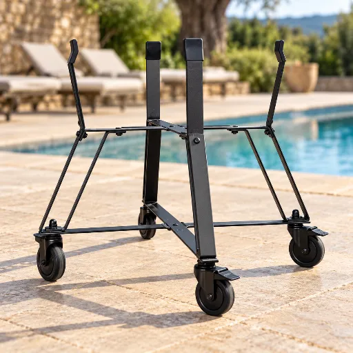 support-table-kamado-barbecue