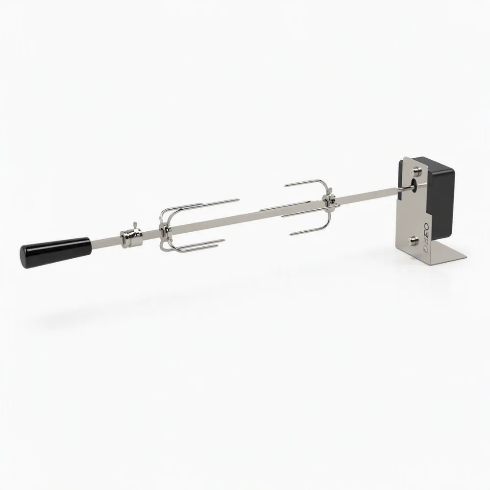 [SKW] Espeto rotativo motorizado para braseiro