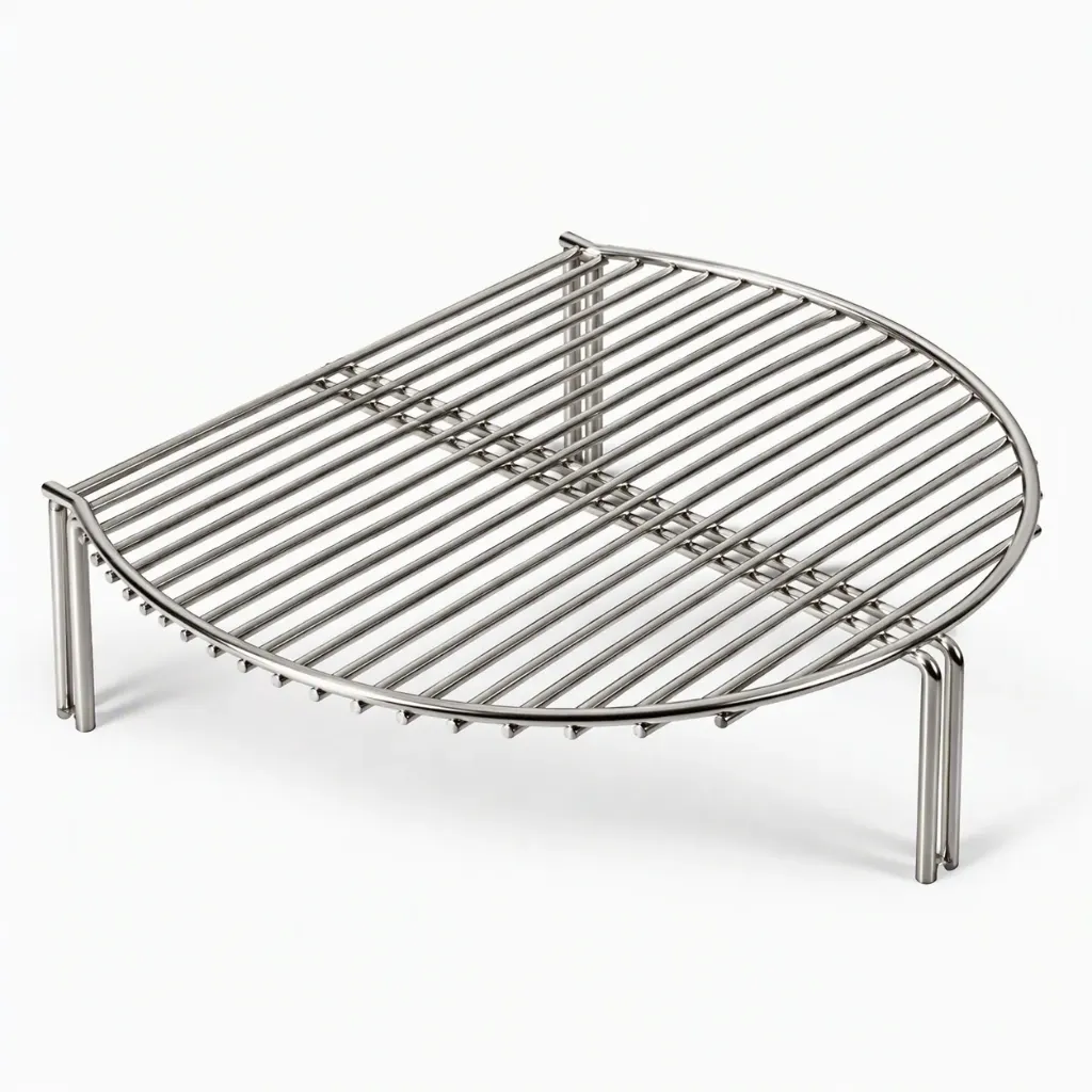 [C-A-EXTQL] Extensión de parrilla de acero inoxidable para kamado QUATRO Large