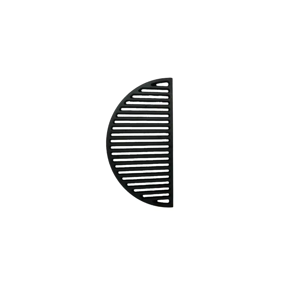 [C-A-HMQL2] Cast Iron Half Moon Cooking Grate for QUATRO Large Kamado