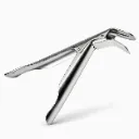 Pinza levantaparilla de acero inoxidable para barbacoa