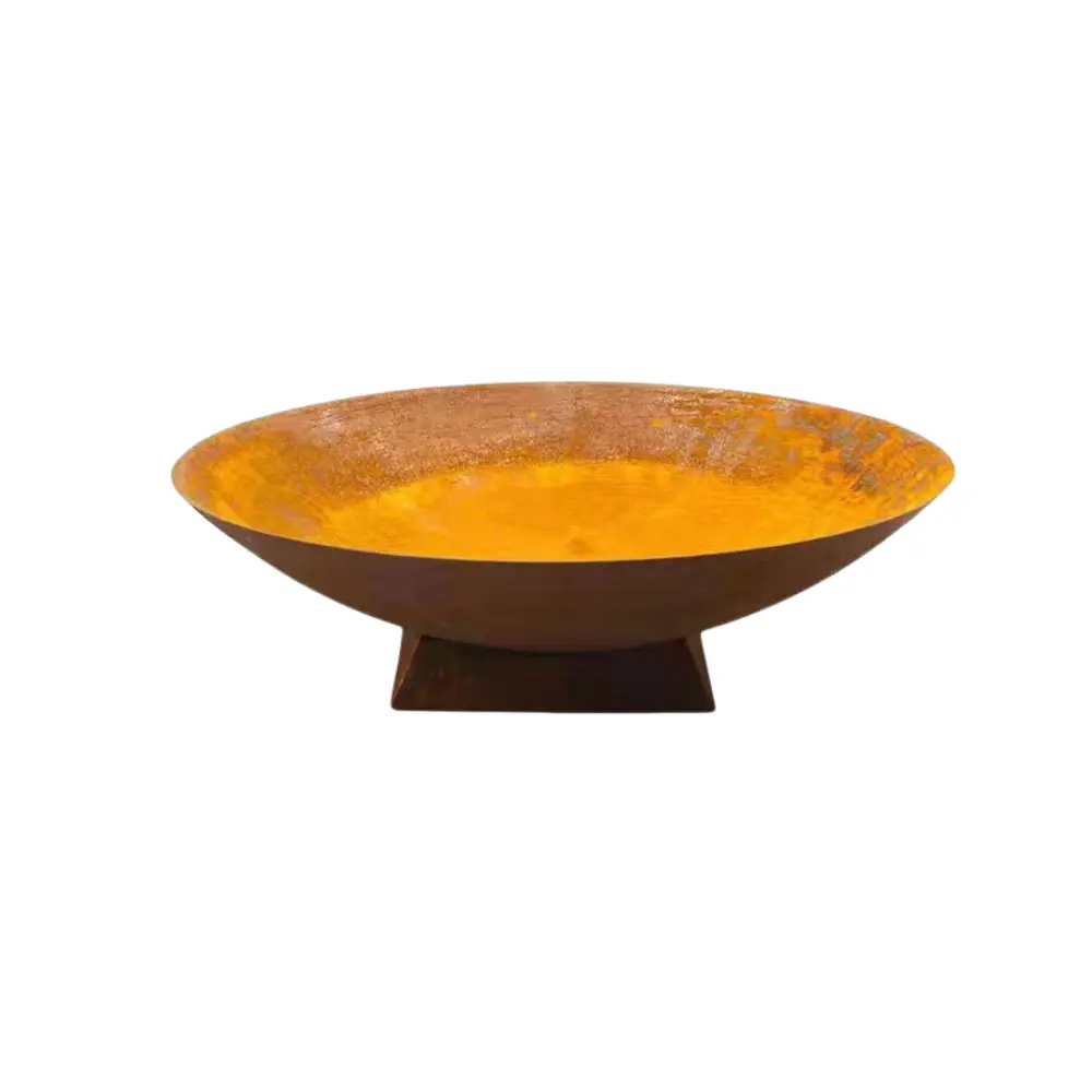 [OC1] XXL cast iron fire pit Ø100 cm in natural finish