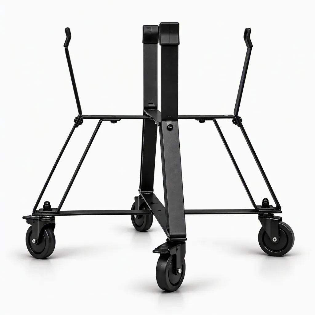 [C-C-TQL] Chariot à roulettes pour kamado Large 21"