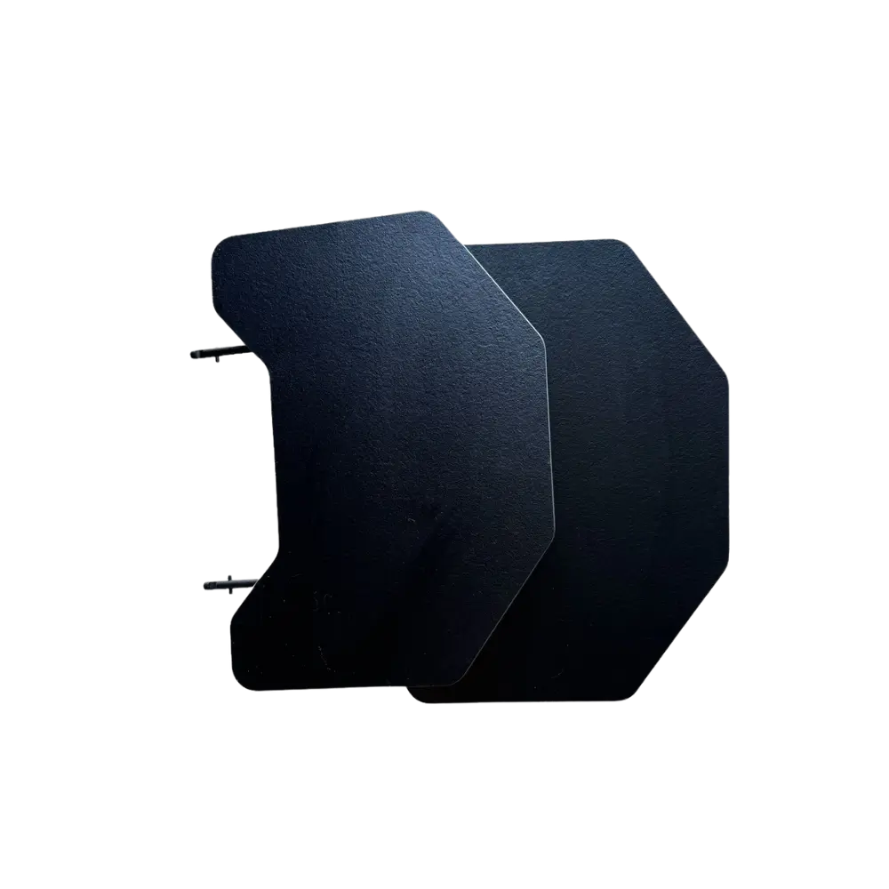 [STQL] 2 tablettes latérales pour kamado Large 21" (Droite & Gauche)