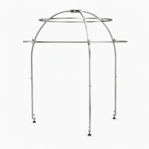 [C-A-CAGE98D] Cage suspended cooking dome for fire pit plancha  (Standard)