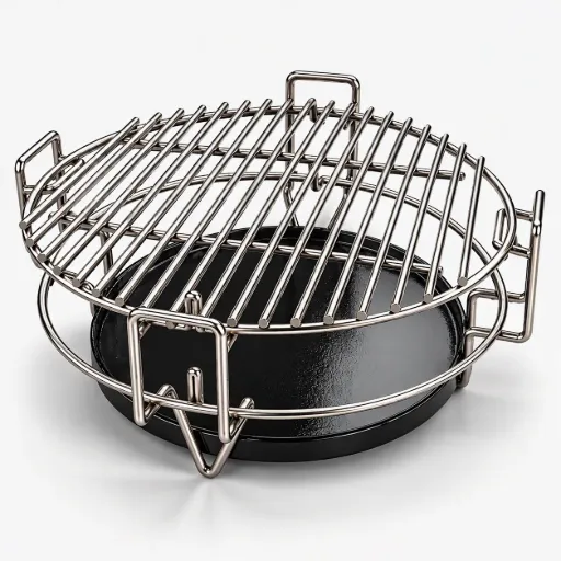 [C-A-SMQM] Cottura multilivello e deflettori Split & Mix per kamado (QUATRO M - 16")