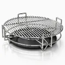 Cozedura multinível e defletores Split & Mix para kamado