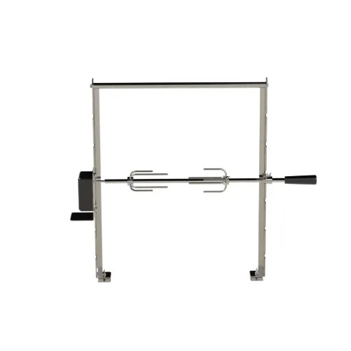 [ROT98M] Conjunto de espeto rotativo com motor (98cm)