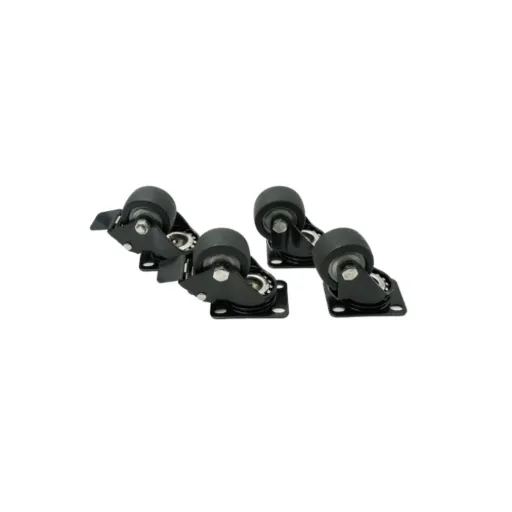Kit de Roulettes pour Brasero et Mobilier Extérieur (Lot de 4)