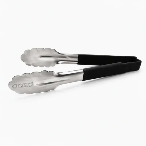[TON1] BBQ Pro Stainless Steel Tongs for Kamado and Barbecue
