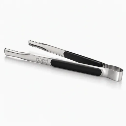[TON2] Pinza barbecue fine in acciaio inox 